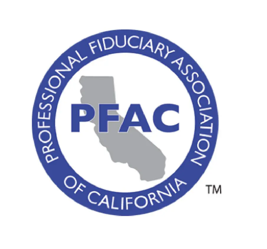 Logo of the Professional Fiduciary Association of California.